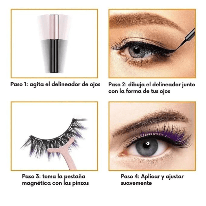 ¡Set de Pestañas Magnéticas! 💎
