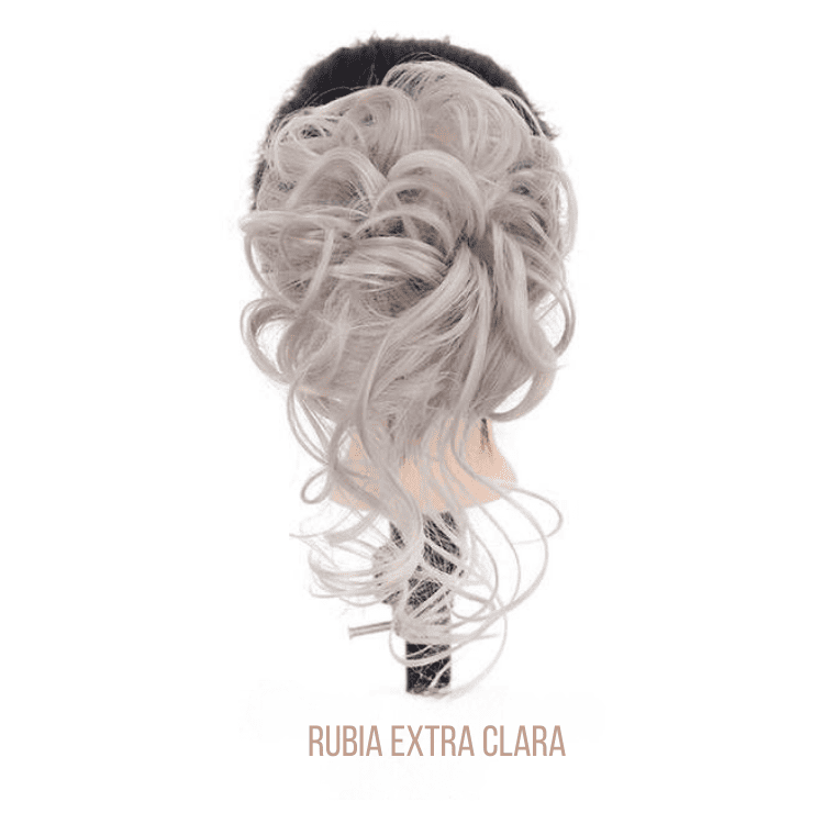 Moño Semi natural de gancho