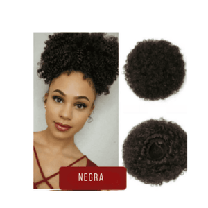 Moño Semi natural de Afro
