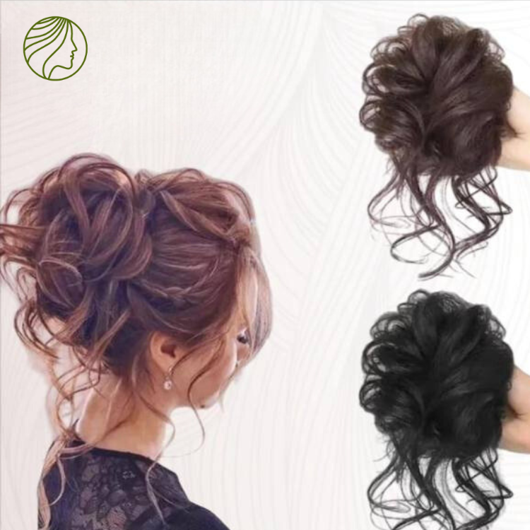 Moño Semi natural de gancho