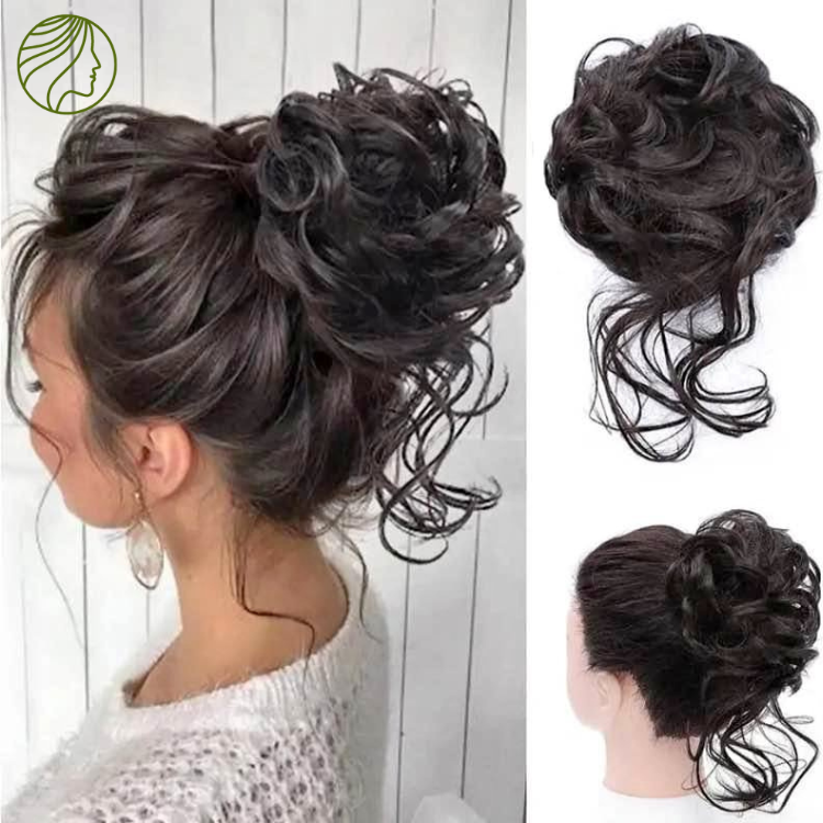 Moño Semi natural de gancho