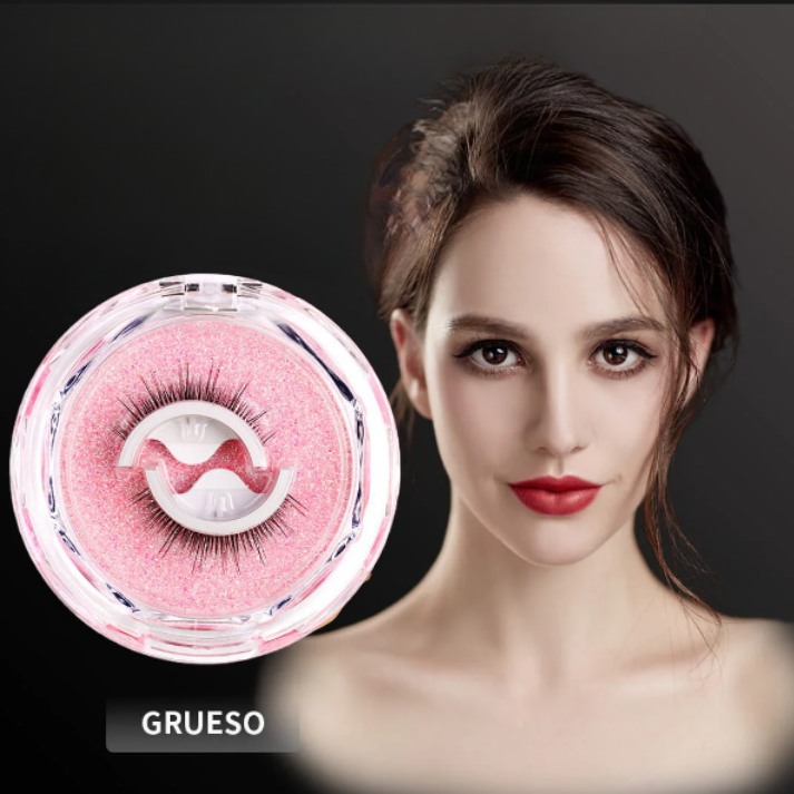 Pestañas Autoadhesivas Impermeables y Reutilizable