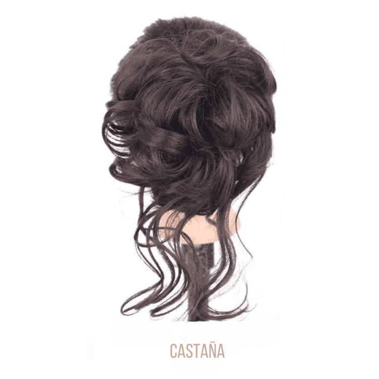 Moño Semi natural de gancho