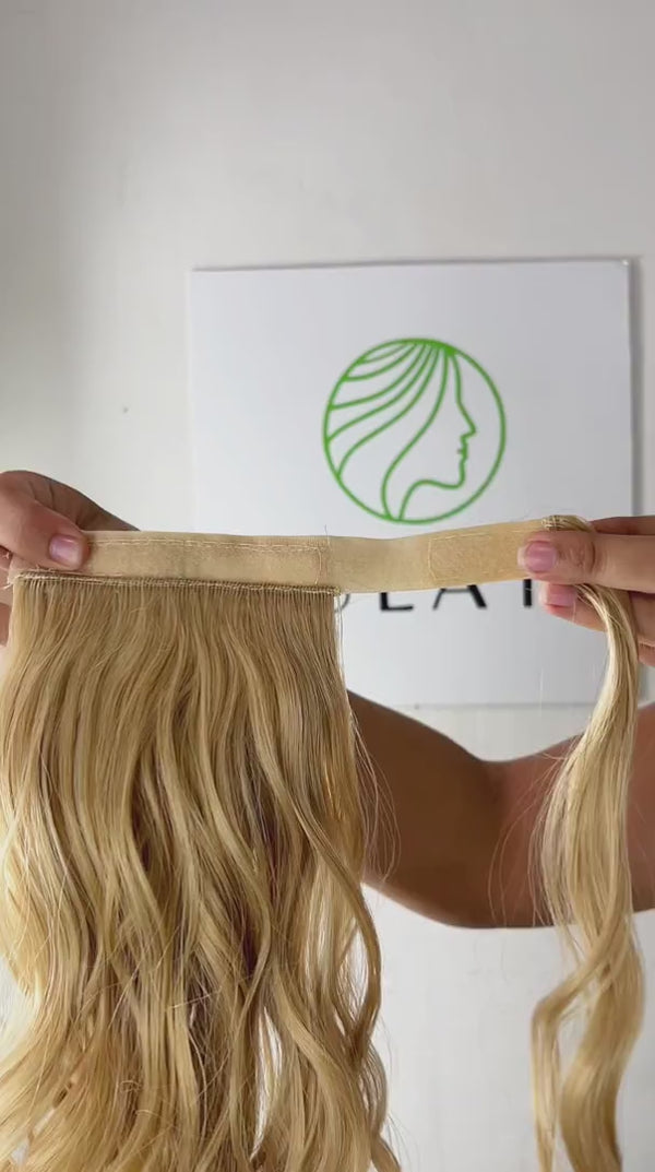 Coleta Ondulada Rubia Media